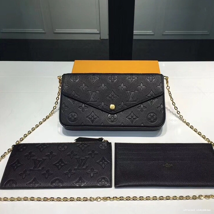 Official oldcobbler POCHETTE Vuitton Louis FÉLICIE 0801
